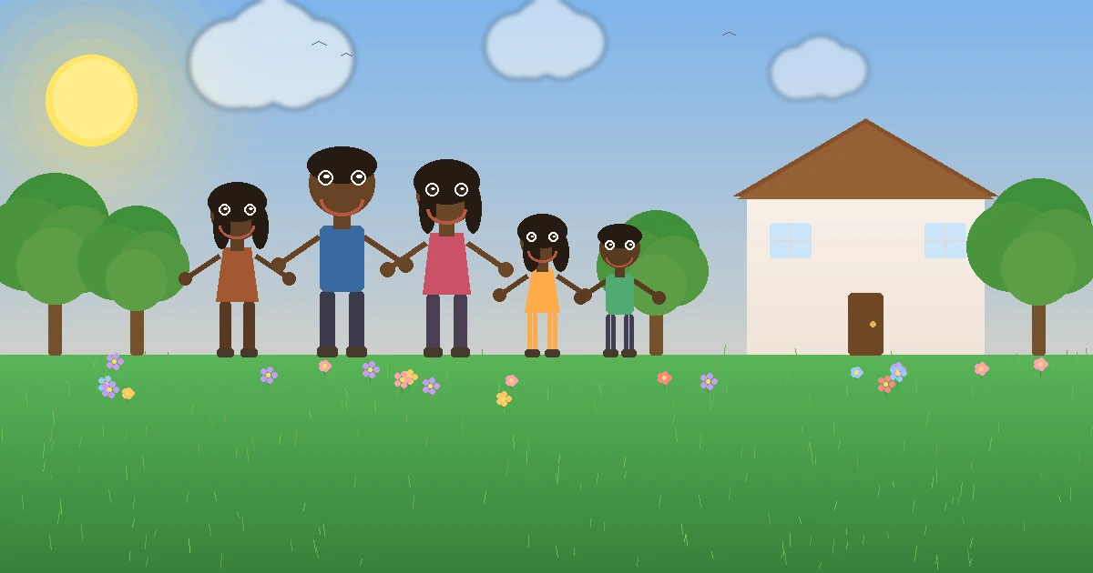 Happy Black family smiling together outdoors — representing real borrowers sharing their Lucent Cash reviews